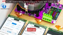 CL24R 150W 4-Wires Battery Capacity Tester WiFi Tuya 2.4inc... -- Top Pick 2026 | Unbeatable Price!