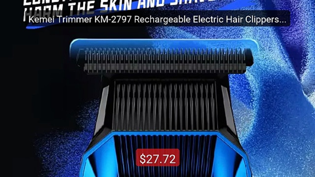 Kemei Trimmer KM-2797 Rechargeable Electric Hair Clippers Set LCD S... -- Top Rated 2026 | Buy Now!