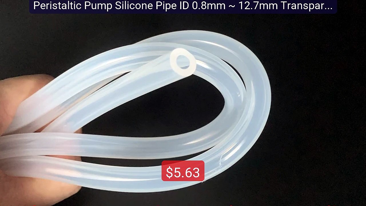 Peristaltic Pump Silicone Pipe ID 0.8mm ~ 12.7mm Transparent H... -- Hot Deal 2026 | Limited Offer!