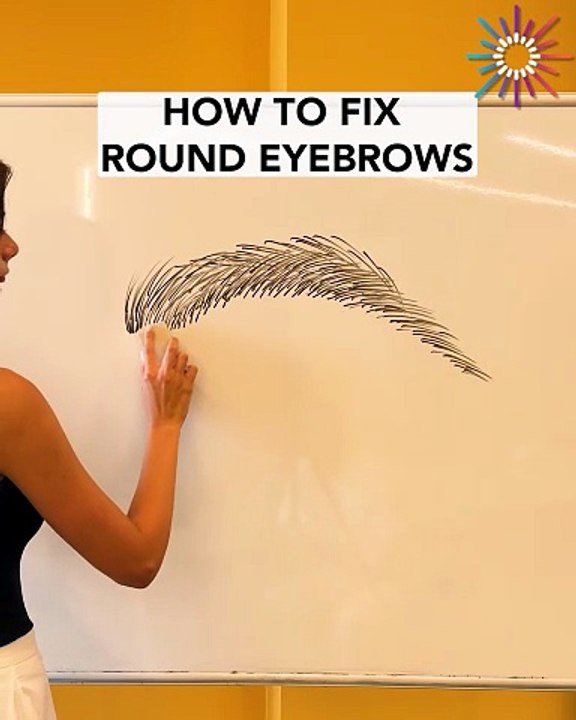 Let's fix round eyebrows