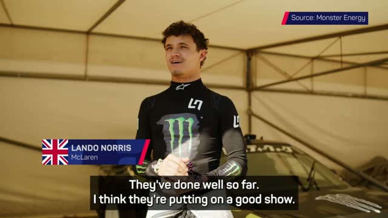 F1 champion Lando Norris wishes England luck ahead of Norway tie