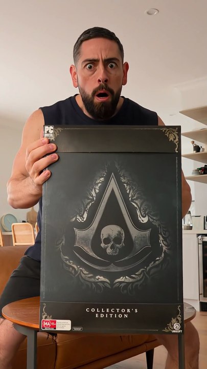 Assassin's Creed Black Flag Resynced Collector's Edition Unboxing! 🏴‍☠️🦜