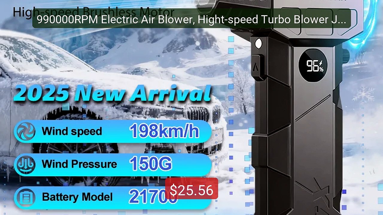 990000RPM Electric Air Blower, Hight-speed Turbo Blower Jet, Brush... -- Best Deal 2026 | Shop Now!
