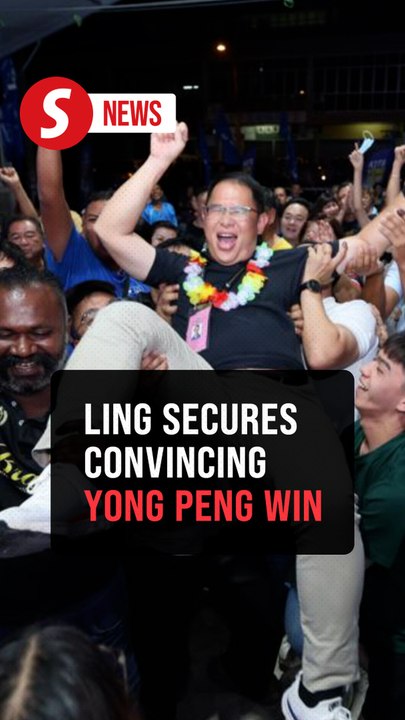 Johor polls: MCA's Ling Tian Soon retains Yong Peng seat, according to EC