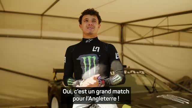 Angleterre - Lando Norris souhaite bonne chance aux Three Lions avant la Norvège