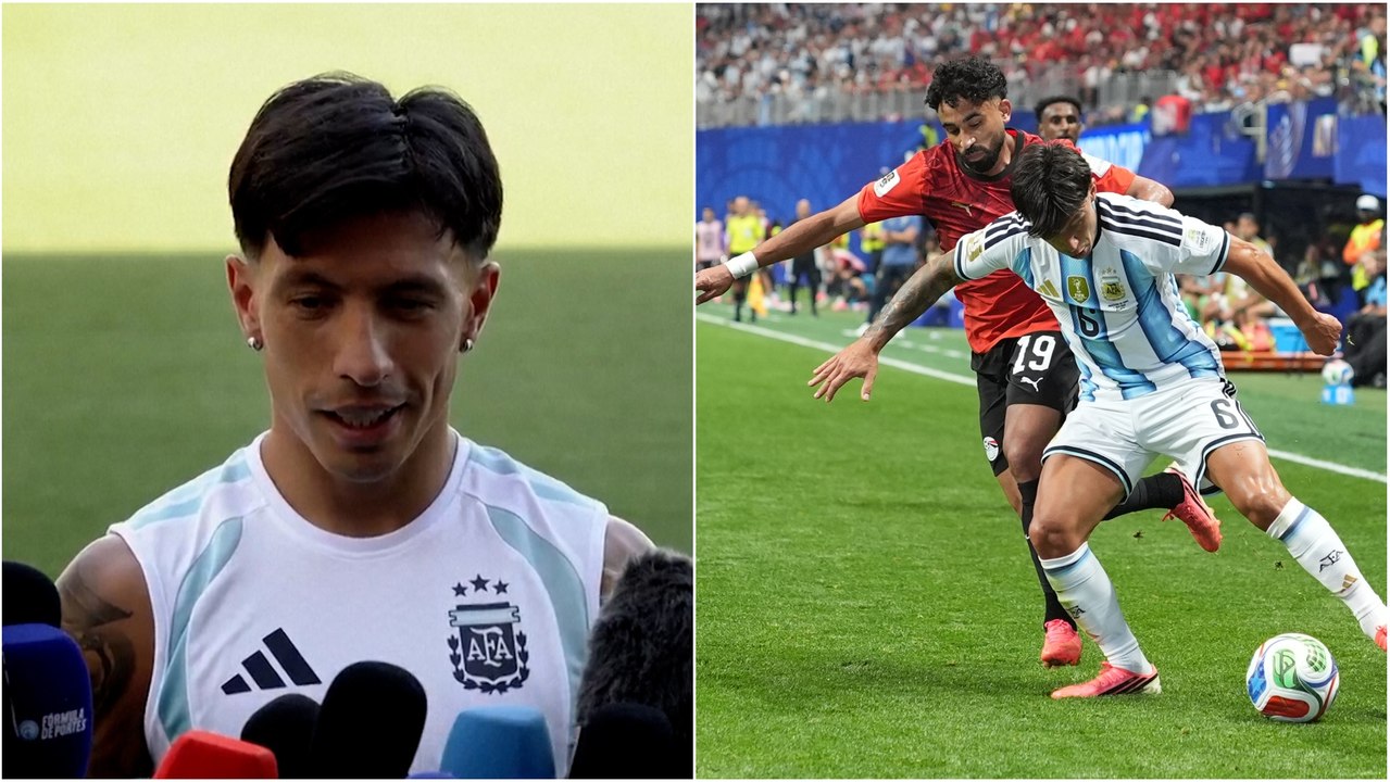 Lisandro Martínez defiende a la Selección Argentina