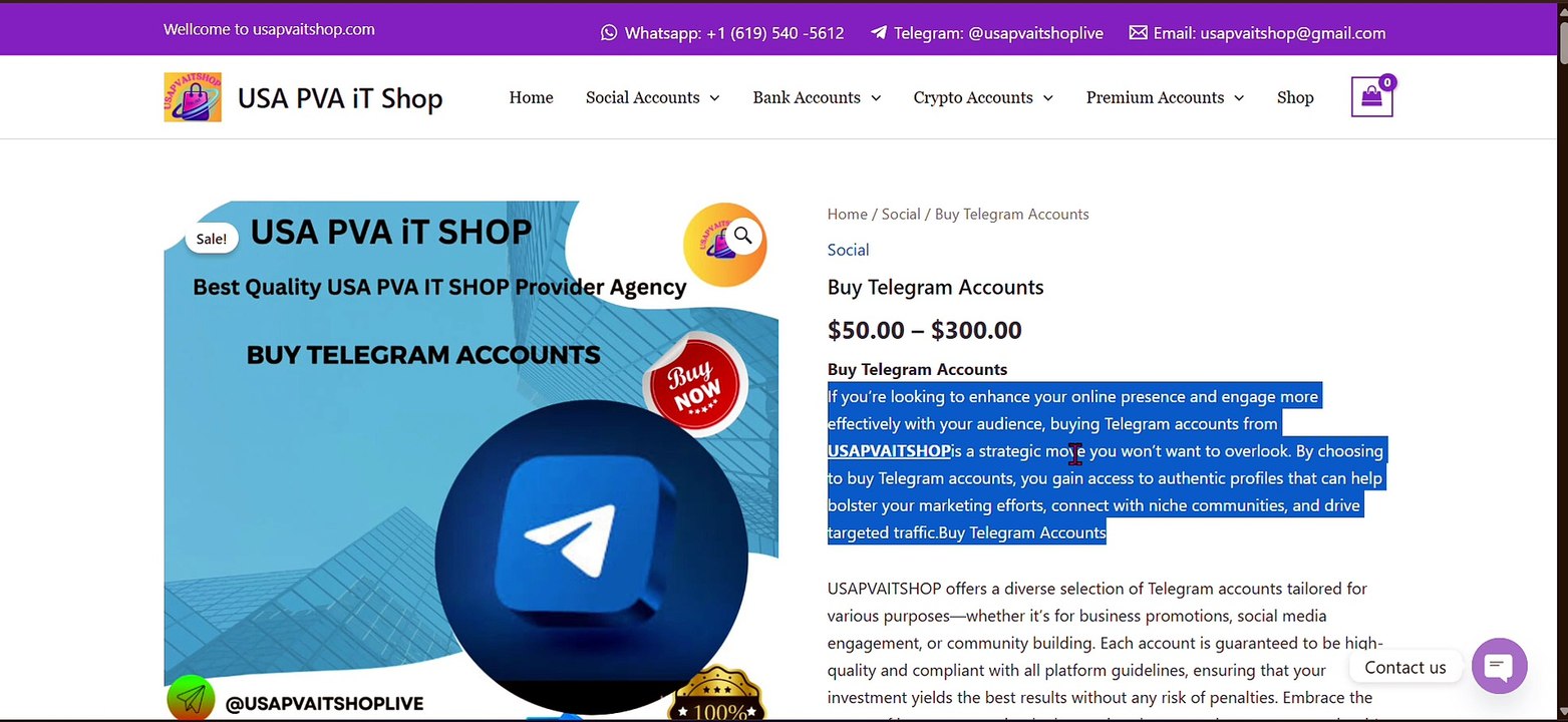 110 Steps To Purchase Telegram Accounts In Bulk (Pva ...