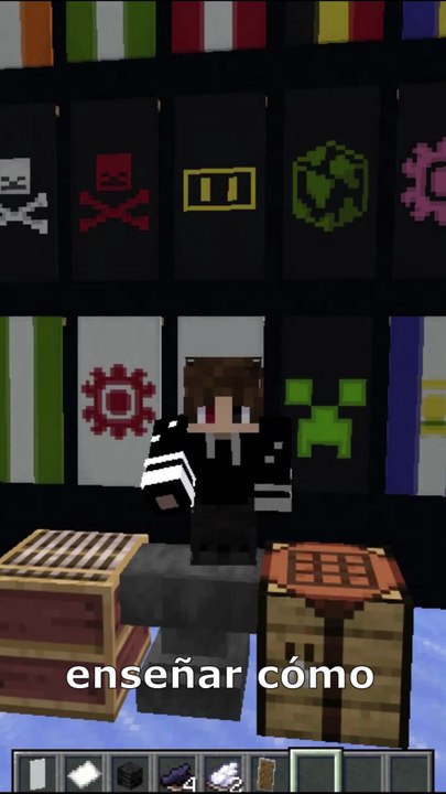 ¿como hacer un banner de un perro en minecraft?