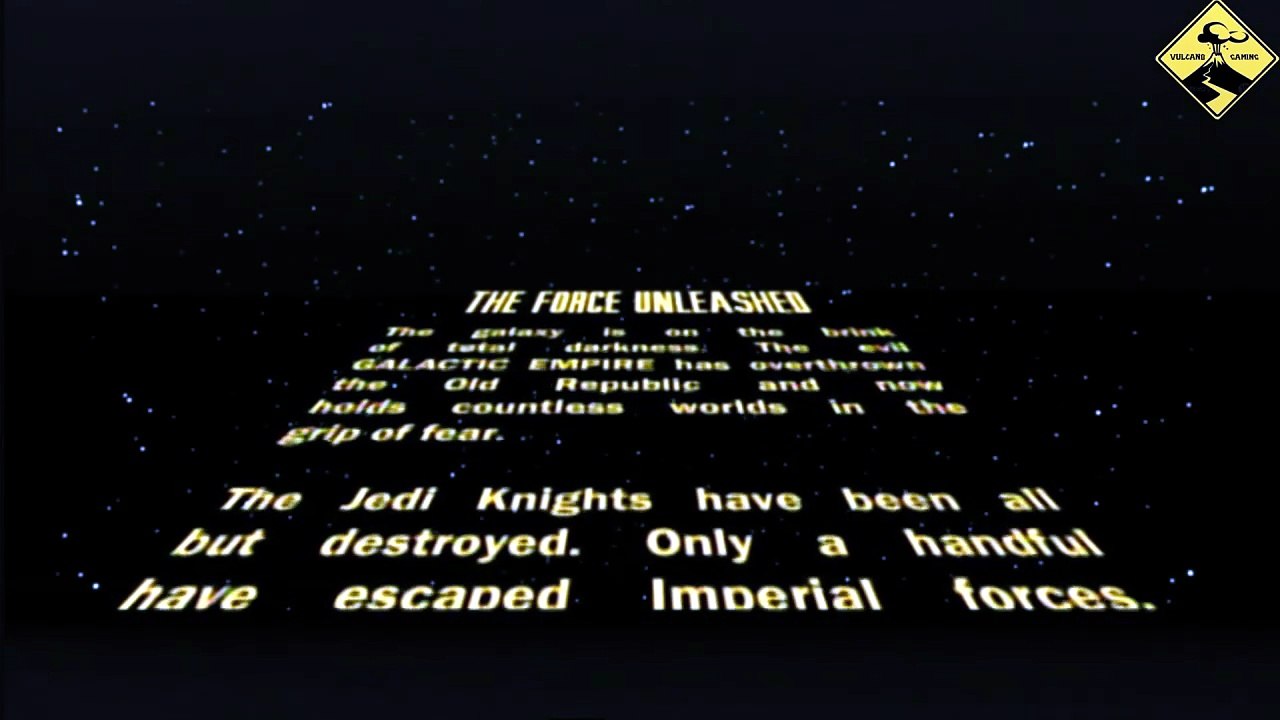 Star Wars The Force Unleashed intro