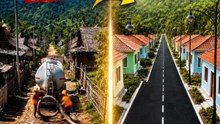 From Mud Road to Modern Village | Incredible Transformation!