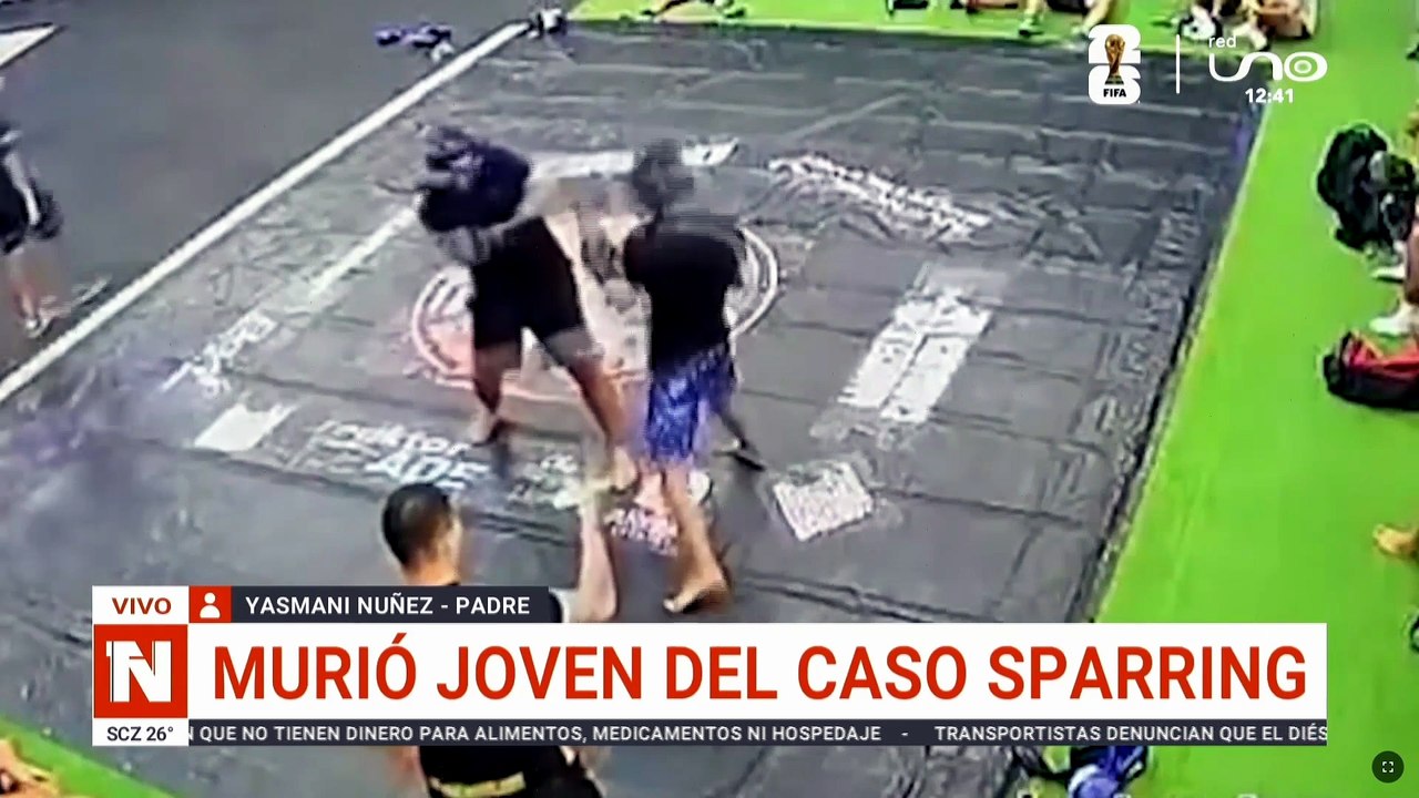 MURIÓ  JOVEN DEL CASO SPARRING