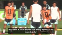 Julian Alvarez could stay at Atletico - Aguero