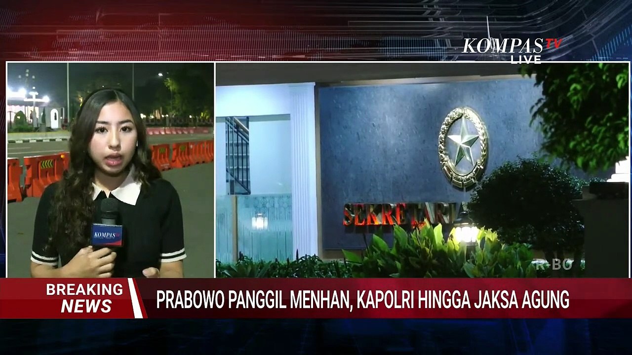 Prabowo Dadakan Panggil Menhan, Jaksa Agung hingga Kapolri Rapat Tertutup