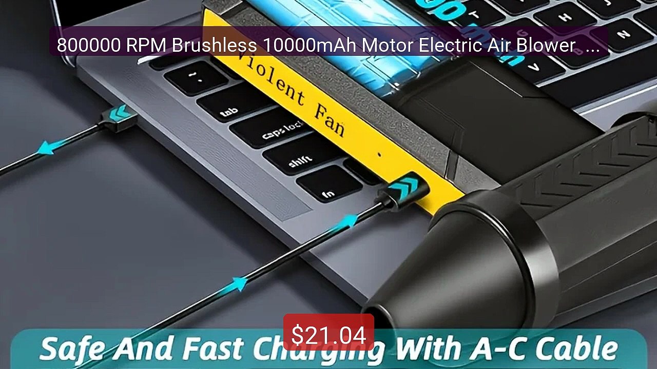 800000 RPM Brushless 10000mAh Motor Electric Air Blower  High... -- Amazing Value 2026 | Must Have!