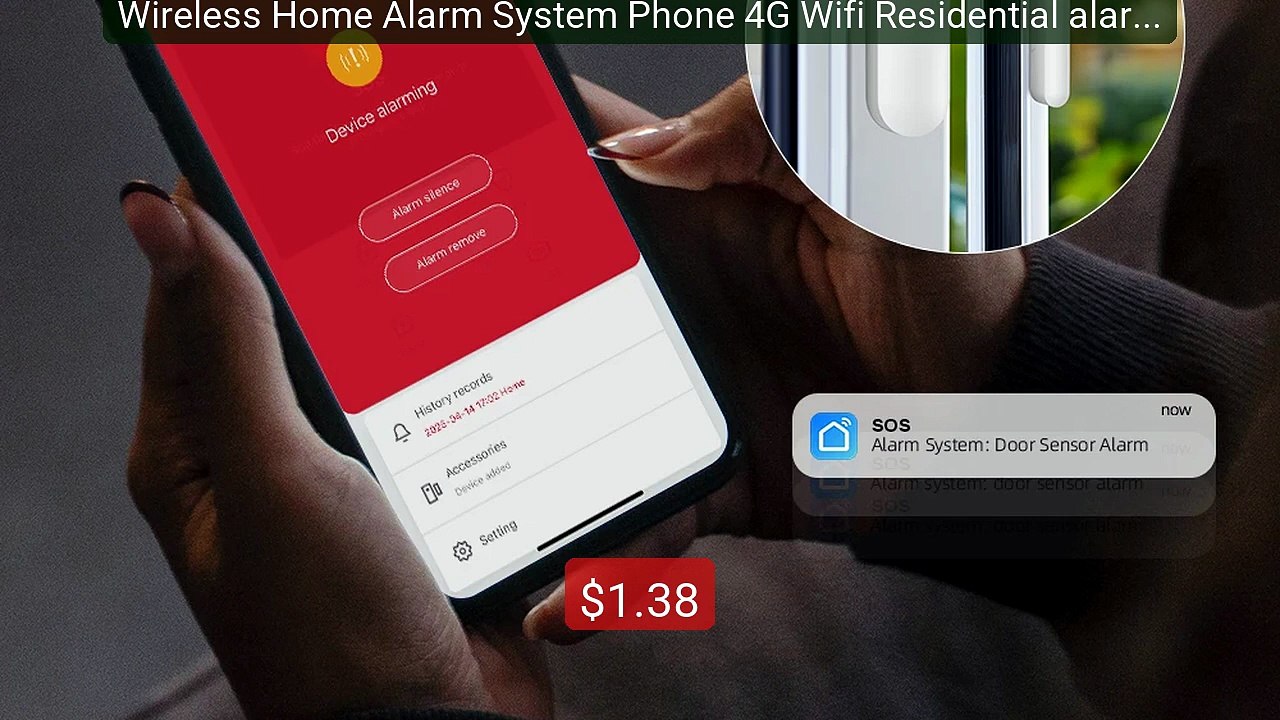 Wireless Home Alarm System Phone 4G Wifi Residential alarm Tuy... -- Hot Deal 2026 | Limited Offer!