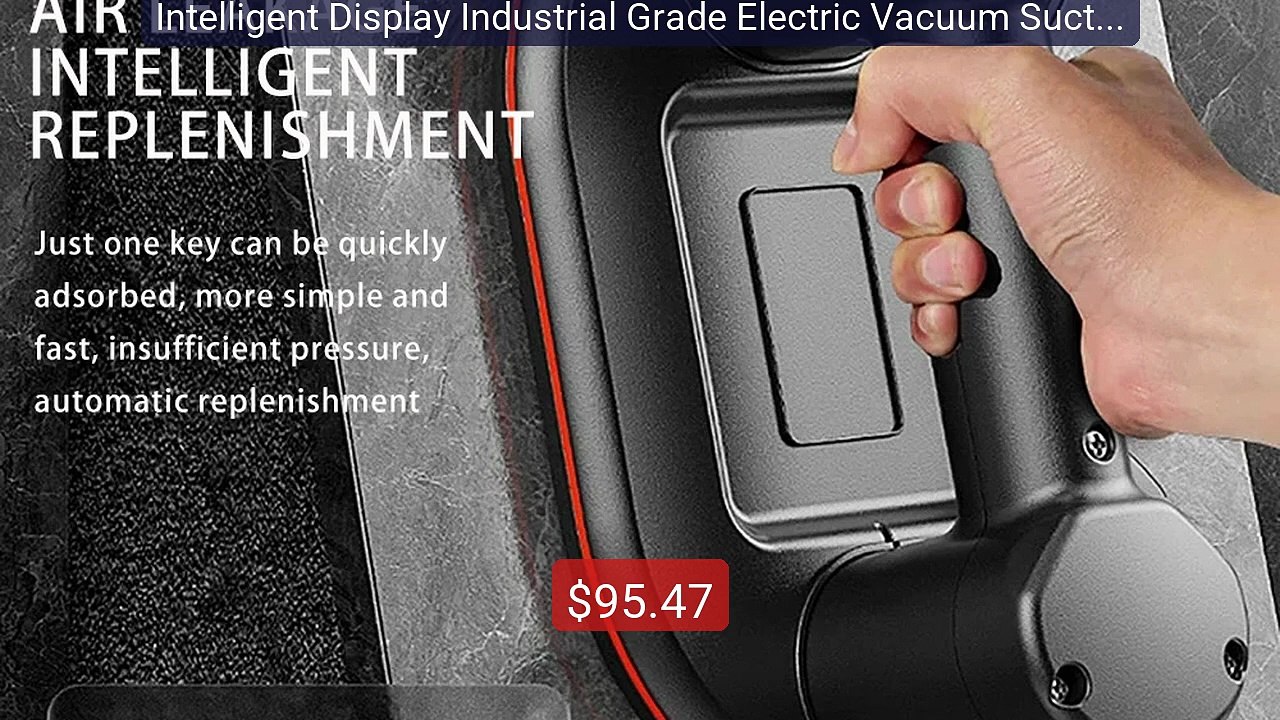 Intelligent Display Industrial Grade Electric Vacuum Suction ... -- Amazing Value 2026 | Must Have!