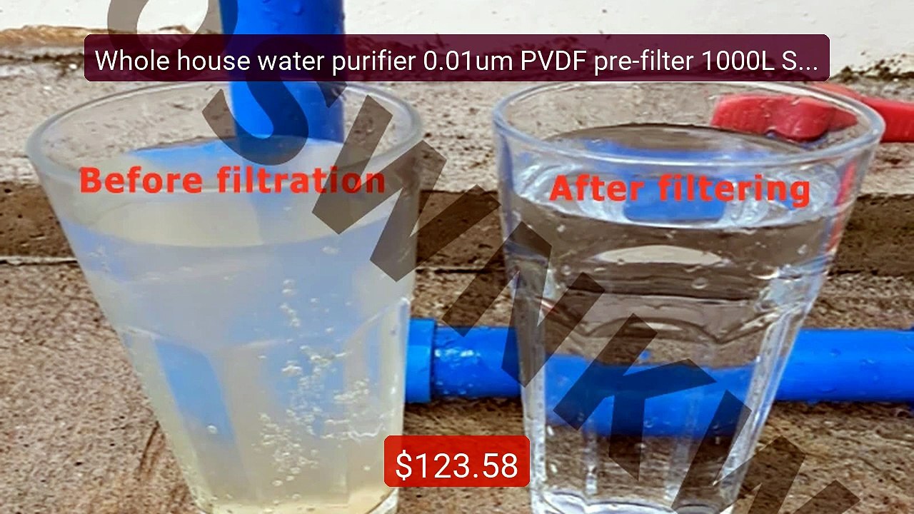 Whole house water purifier 0.01um PVDF pre-filter 1000L SUS304 wate... -- Top Rated 2026 | Buy Now!