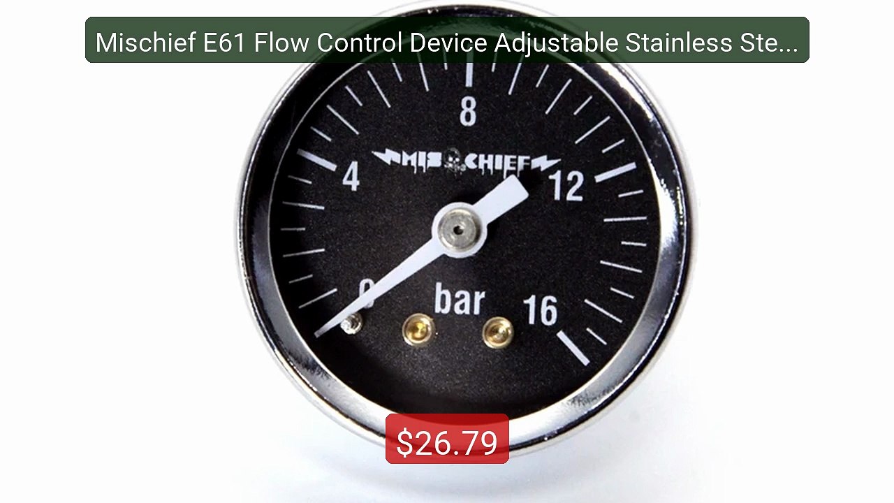 Mischief E61 Flow Control Device Adjustable Stainless Steel Es... -- Hot Deal 2026 | Limited Offer!