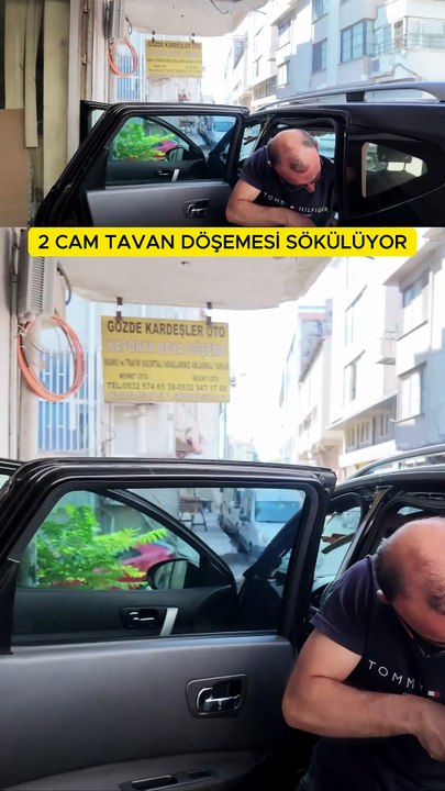 2 Sunroof Cam Tavan Döşeme Değişimi Cam Tavanı Kırmadan Söküyor 50 Yıllık Bülent Usta Telefon 🢃