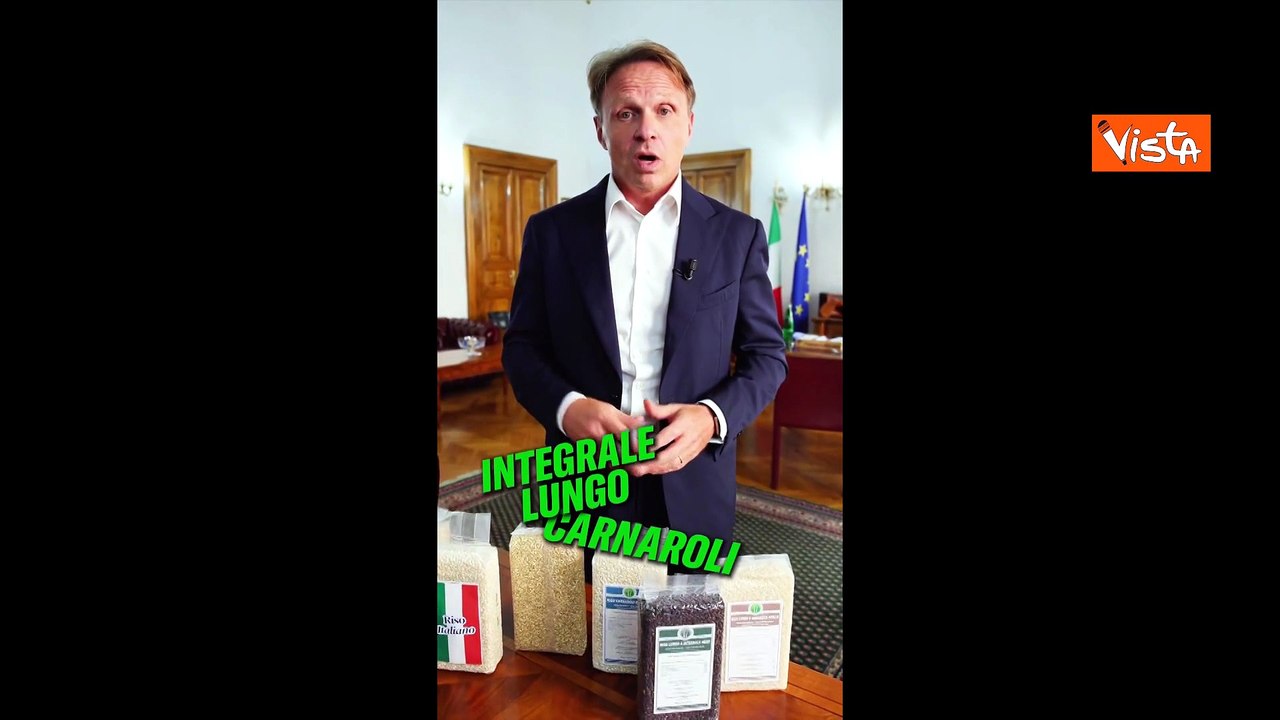 "Comprate il nostro riso", Lollobrigida spiega la qualità del prodotto italiano sui social