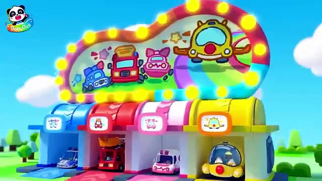 Wheels On The Animal Bus _ Car Washing Machine _ Nursery Rhymes & Kids Songs _ Yes! Neo _ BabyBus