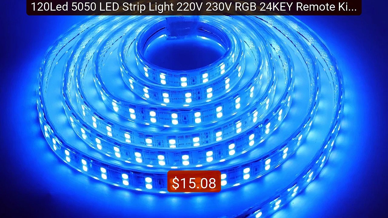 120Led 5050 LED Strip Light 220V 230V RGB 24KEY Remote Kit Wat... -- Hot Deal 2026 | Limited Offer!