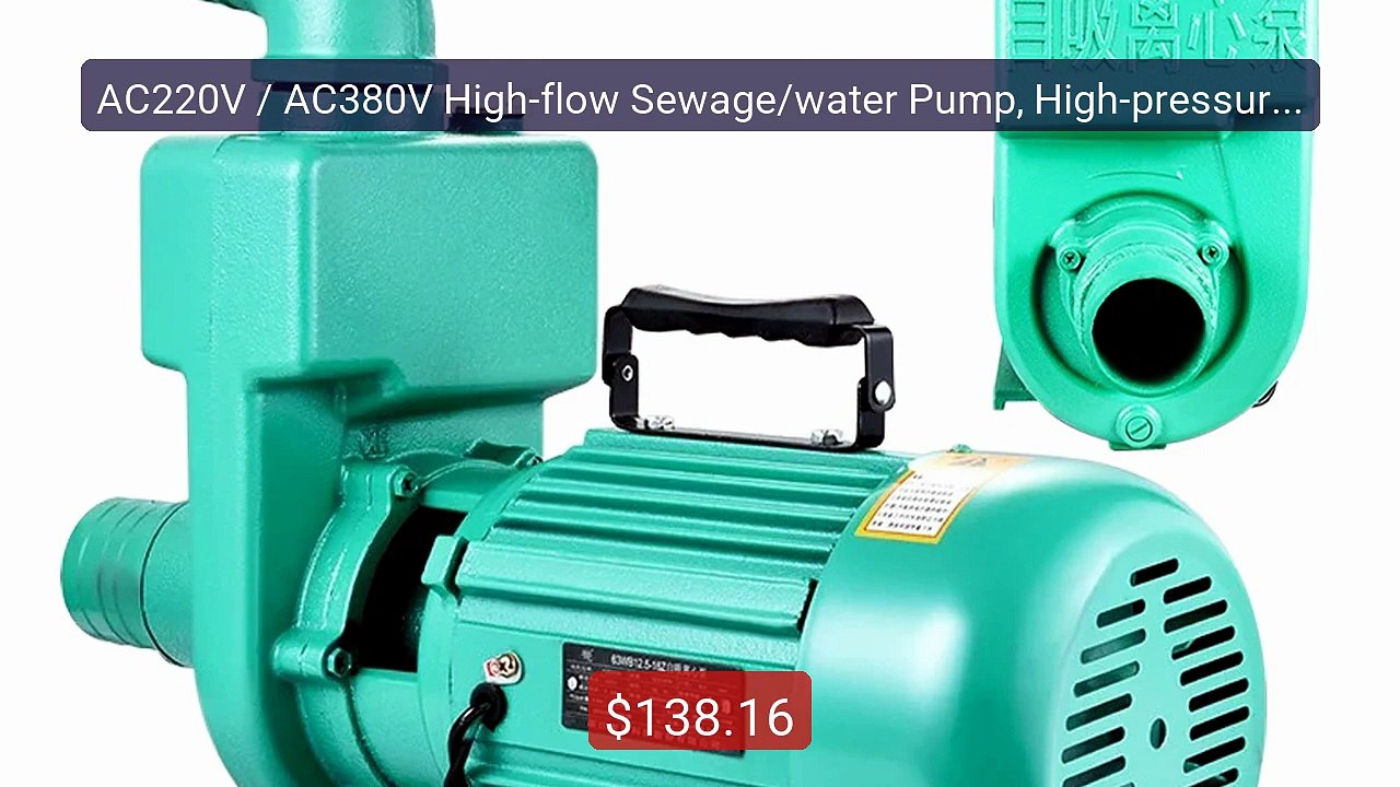 AC220V / AC380V High-flow Sewage/water Pump, High-pressure ... -- Top Pick 2026 | Unbeatable Price!