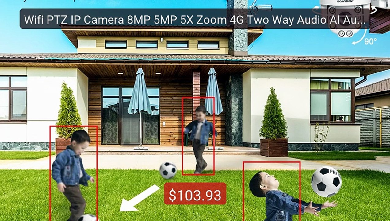 Wifi PTZ IP Camera 8MP 5MP 5X Zoom 4G Two Way Audio AI Auto T... -- Amazing Value 2026 | Must Have!