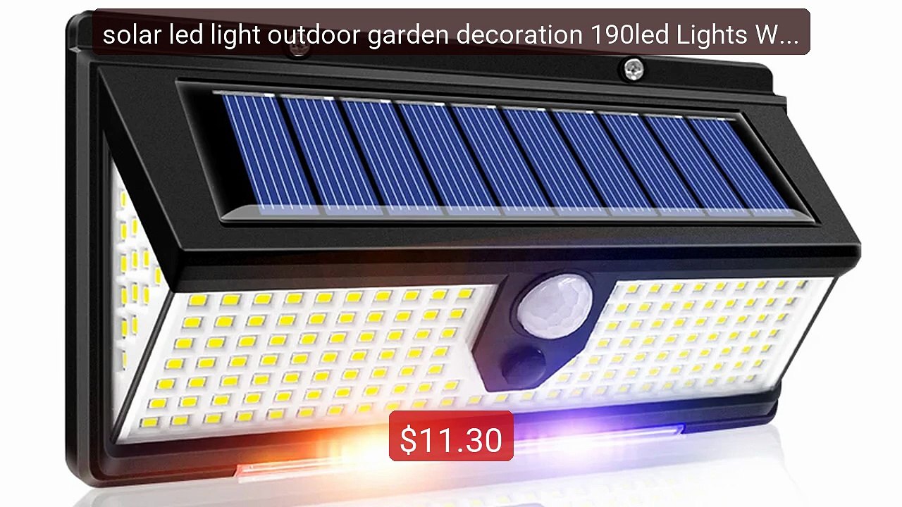 solar led light outdoor garden decoration 190led Lights With 4 wor... -- Best Deal 2026 | Shop Now!
