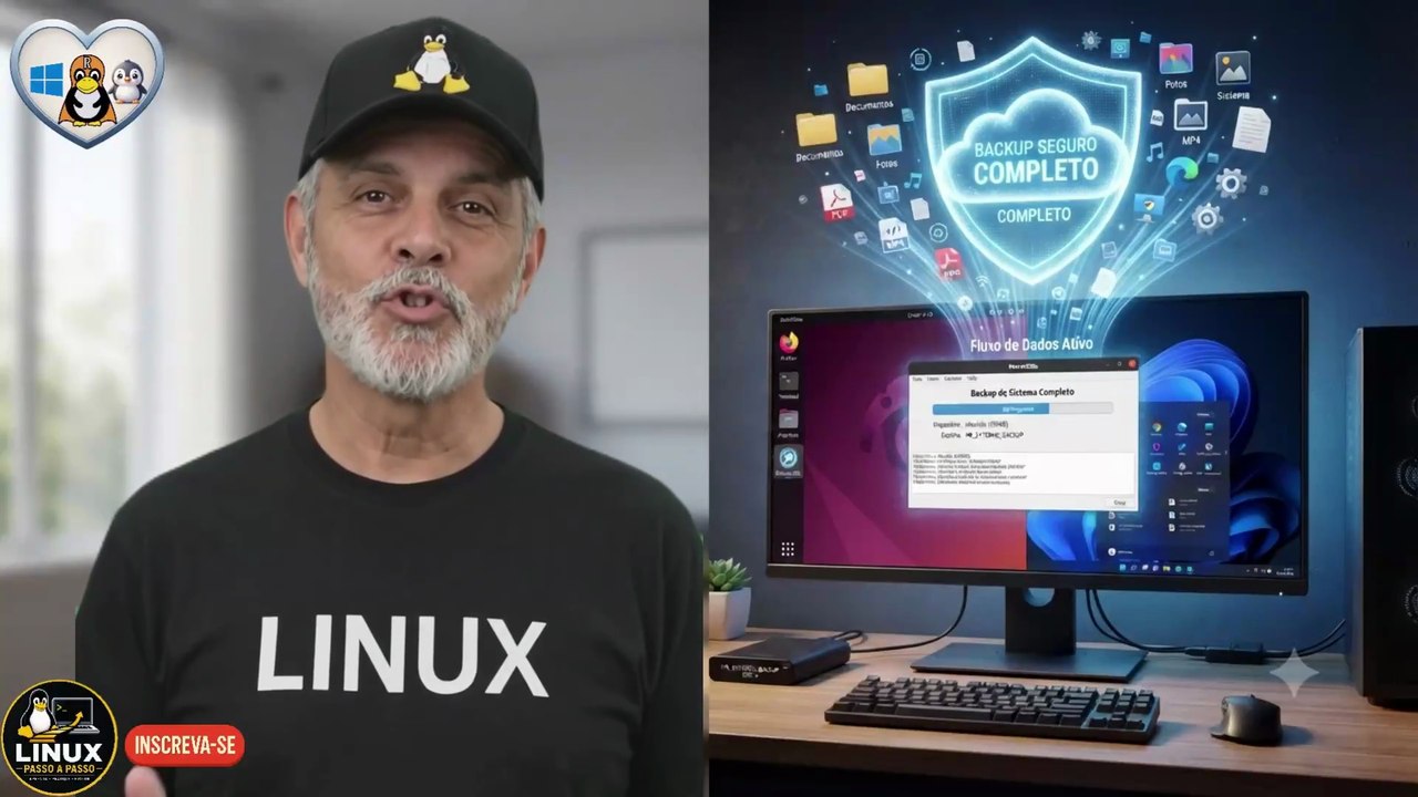 Como Fazer Backup Completo do Linux com Rescuezilla | Tutorial Passo a Passo
