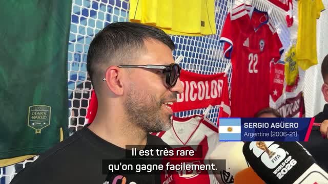 Argentine - Agüero : “Souffrir, on est habitués !”