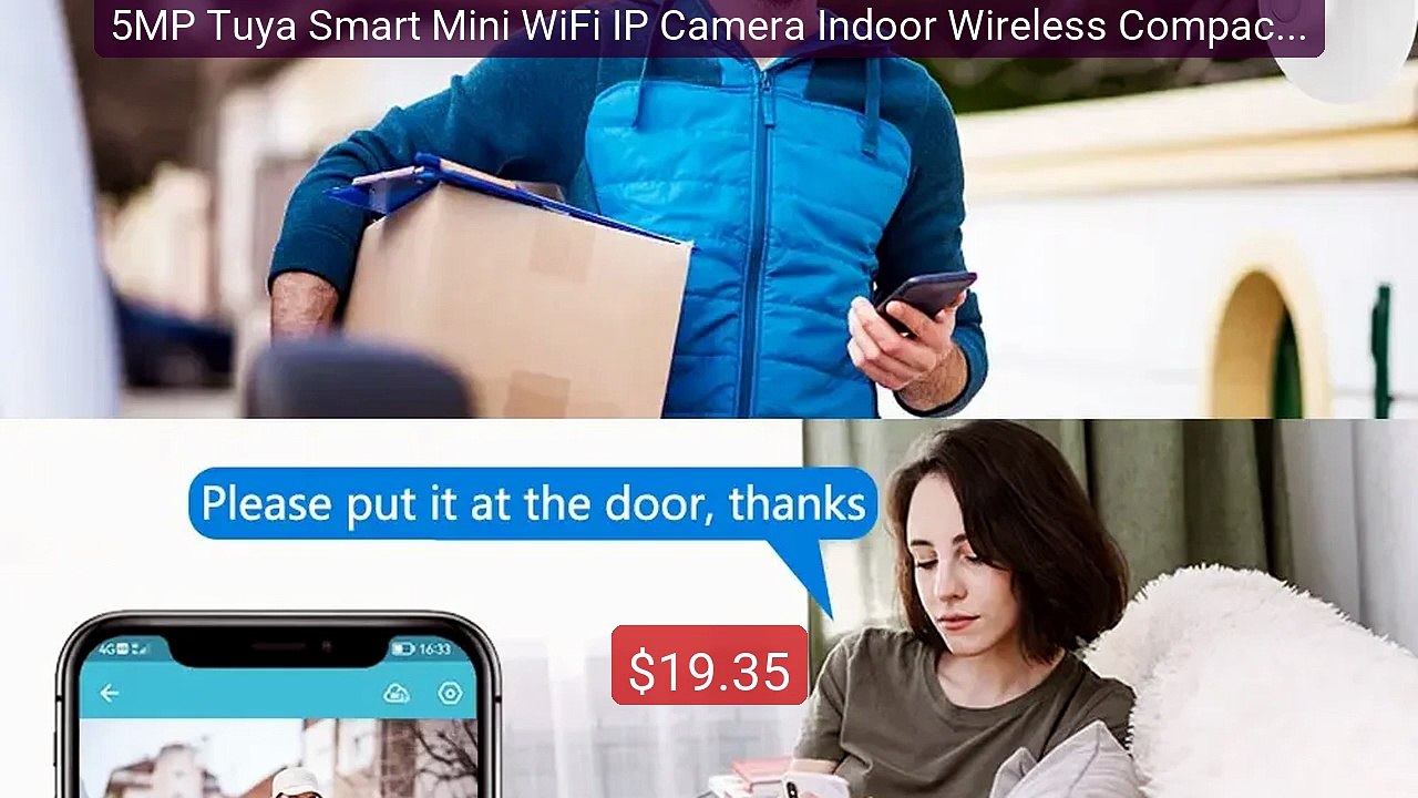 5MP Tuya Smart Mini WiFi IP Camera Indoor Wireless Compact Camera H... -- Top Rated 2026 | Buy Now!
