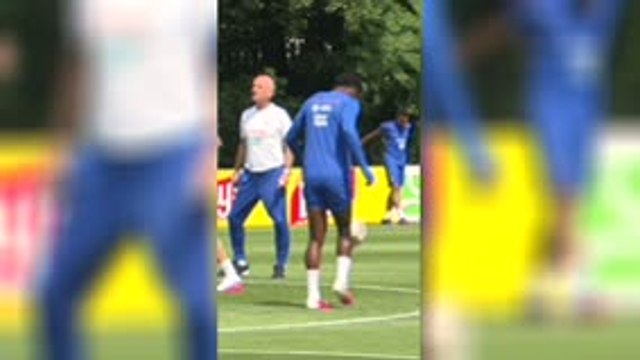 Bleus - Mbappé et Tchouaméni se sont entraînés normalement