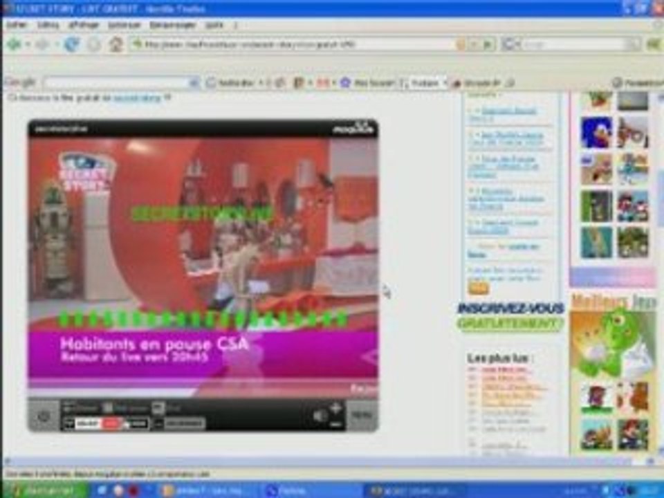 Live Gratuit secret story 3