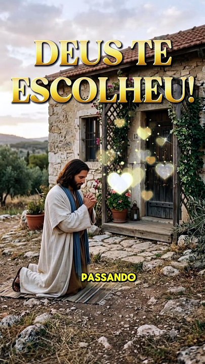 Deus te escolheu