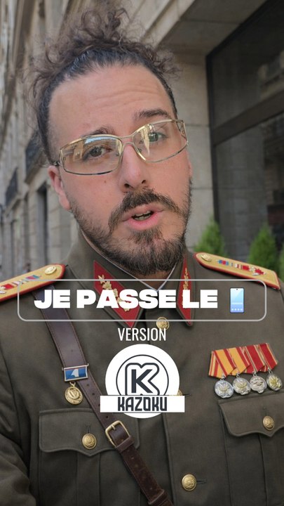 Je passe le téléphone à [...] version kazoku