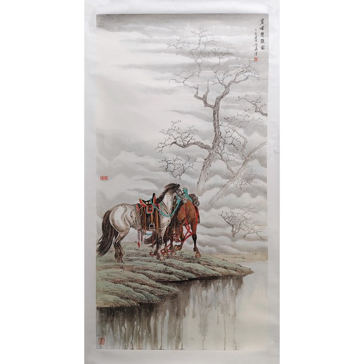 青山叠翠水墨含烟