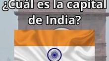 ¿Cuál es la capital de India?