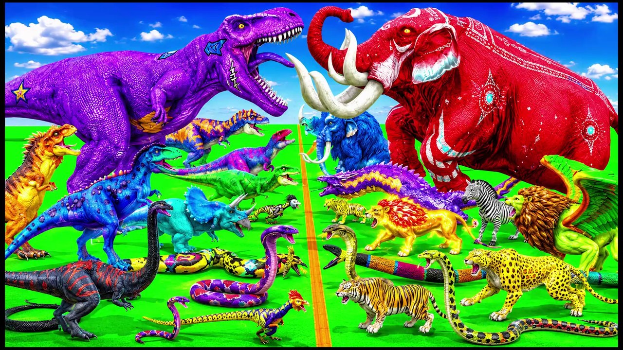 Animal Epic Battle - Prehistoric Mammals VS Mod...