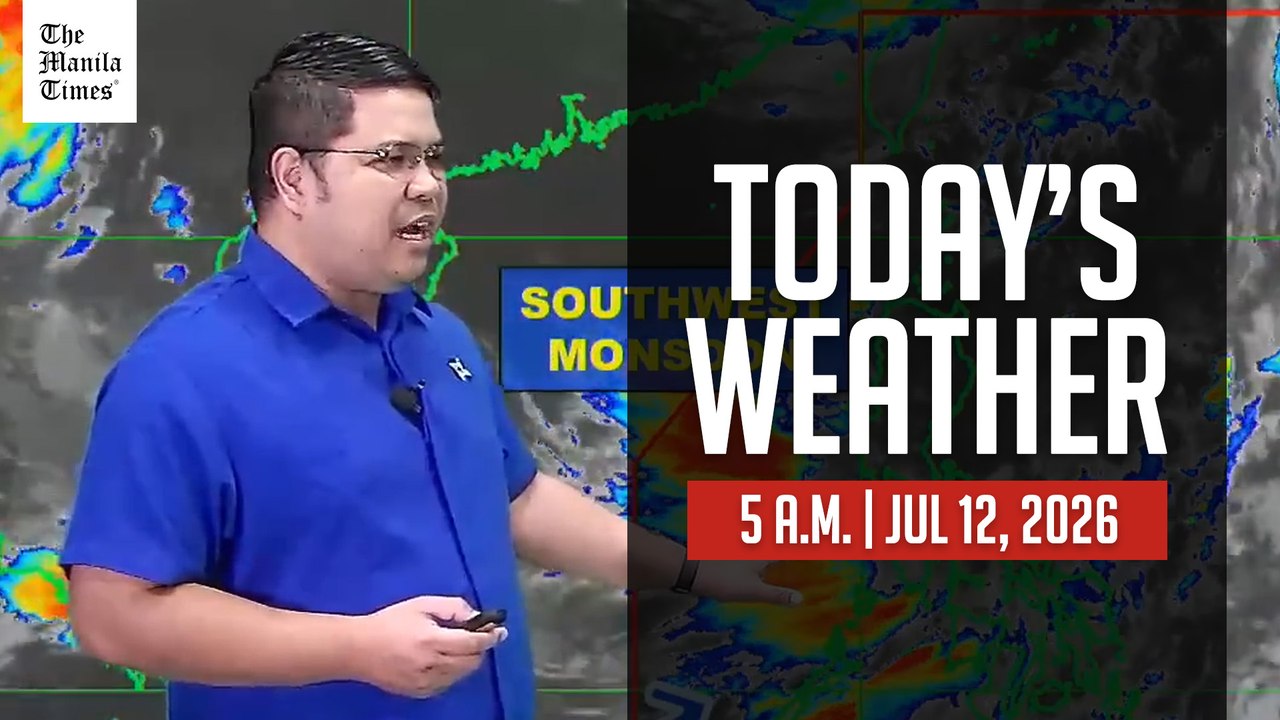 Today's Weather, 5 A.M. | Jul. 12, 2026