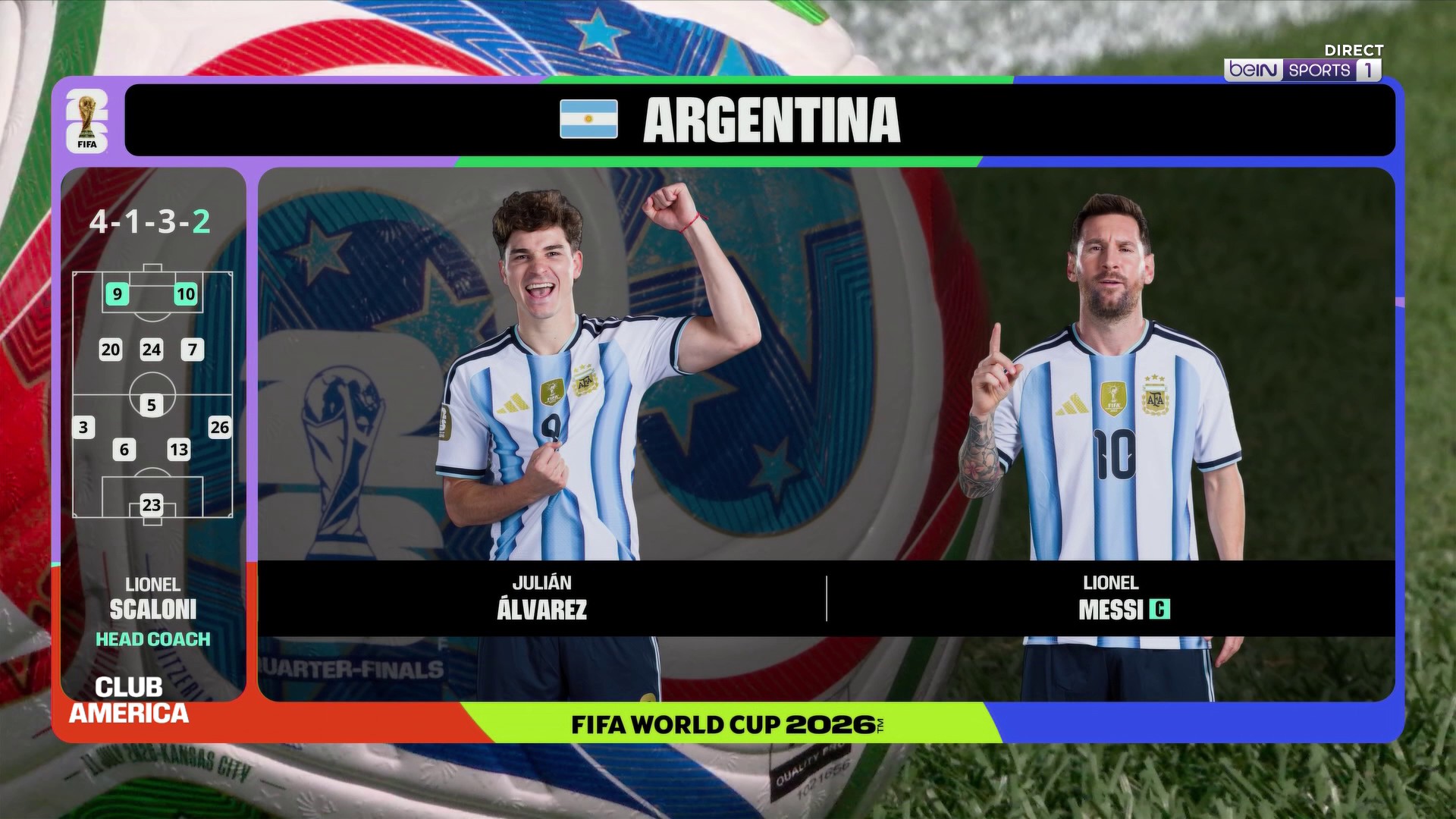 Coupe du monde 2026 : Les compos d'Argentine - Suisse !