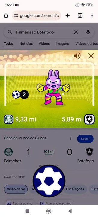 42 - Palmeiras x Botafogo - Partida 1-2 - Mini Cup Google Copa do Mundo de Clubes