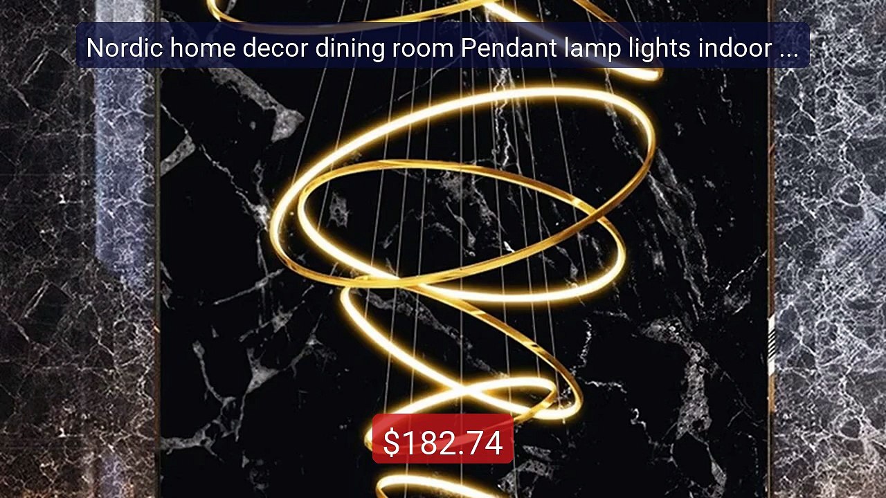 Nordic home decor dining room Pendant lamp lights indoor light... -- Hot Deal 2026 | Limited Offer!