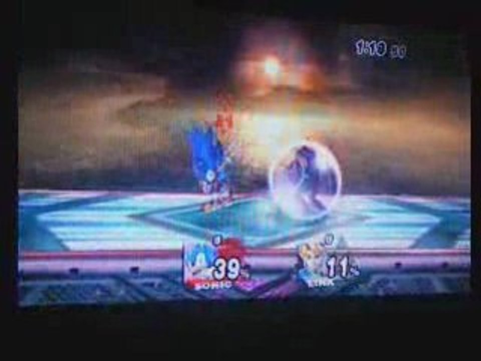 Super Smash Bros Brawl : SONIC vs LINK