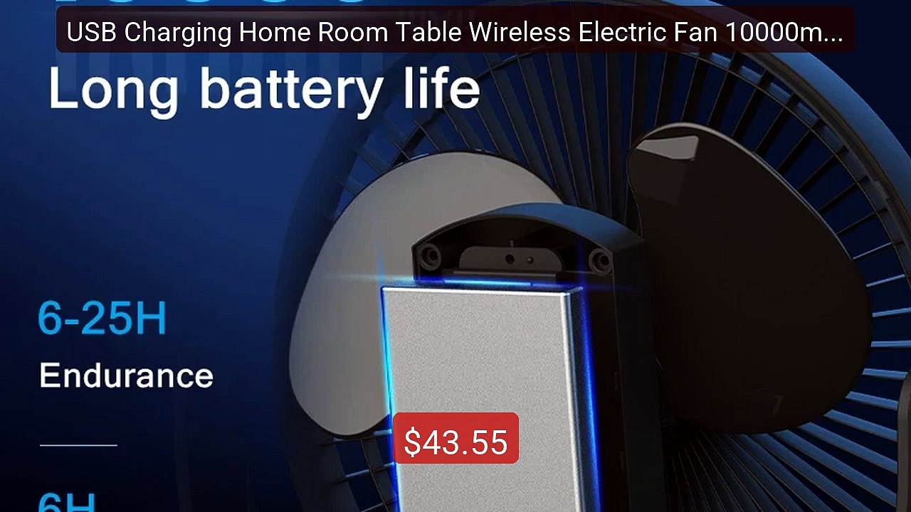 USB Charging Home Room Table Wireless Electric Fan 10000mAh... -- Top Pick 2026 | Unbeatable Price!