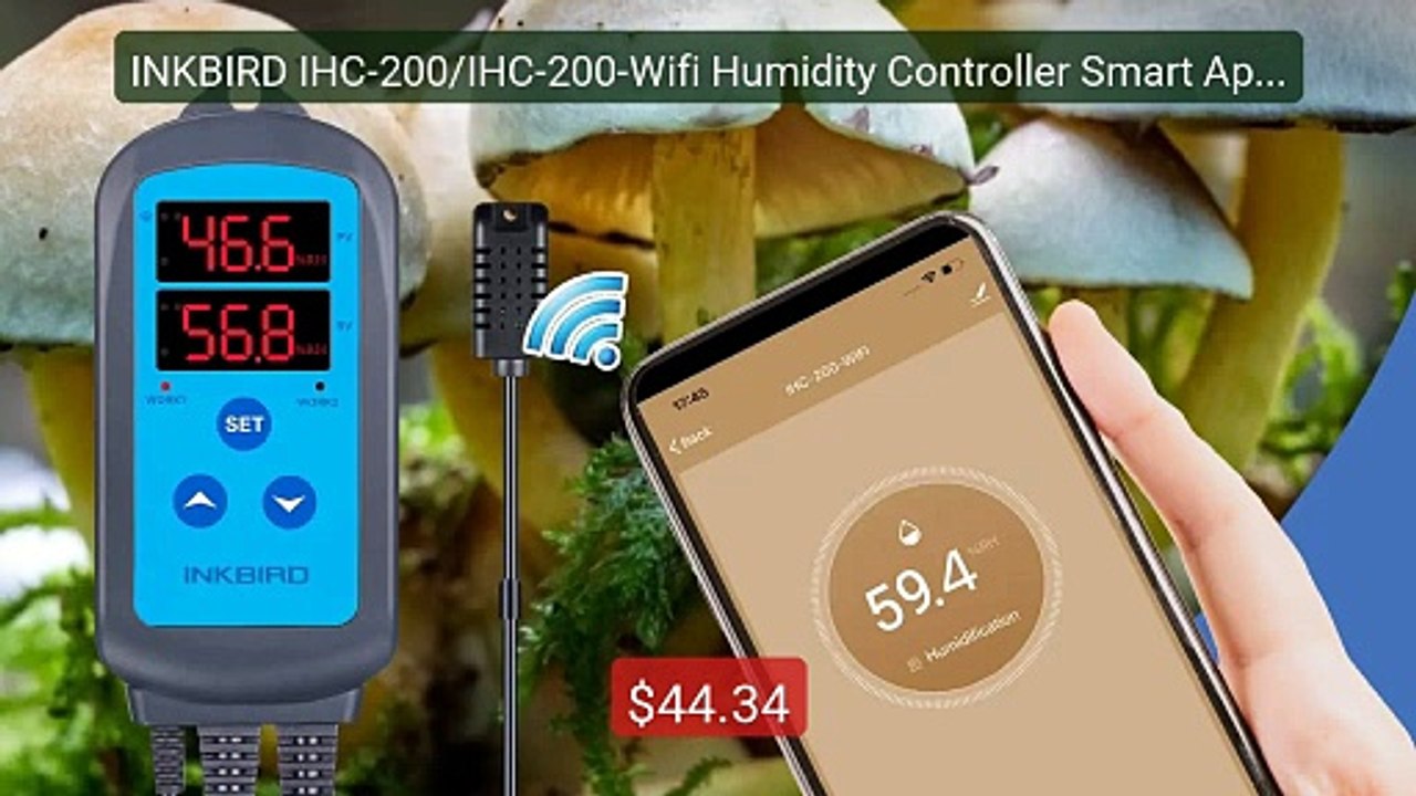 INKBIRD IHC-200/IHC-200-Wifi Humidity Controller Smart App Control... -- Best Deal 2026 | Shop Now!