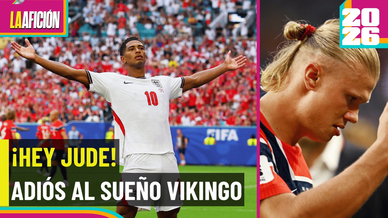 ¡Bellingham rescató a Inglaterra! Remontada épica y el 'It's Coming Home' vuelve a sonar