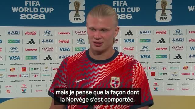 Norvège - Haaland : On a placé la Norvège sur la carte