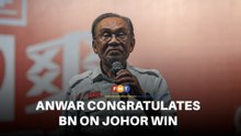 Time to move forward, says Anwar, congratulating BN on Johor win