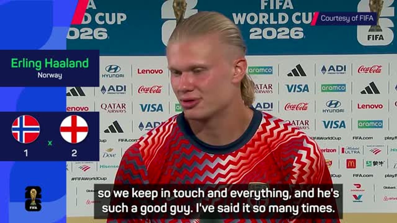 England 'lucky' to have 'unbelievable' Bellingham - Haaland